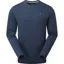 Rab Mens Basecamp Logo Badge Long Sleeved Tee - Tempest Blue