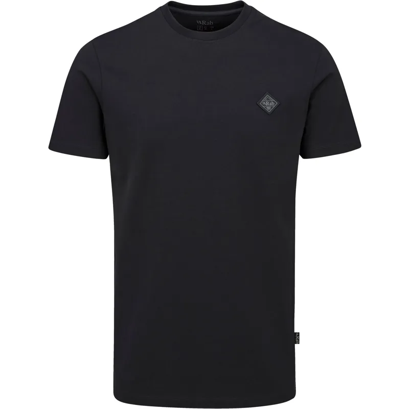 Rab Mens Basecamp Logo Badge Tee - Beluga