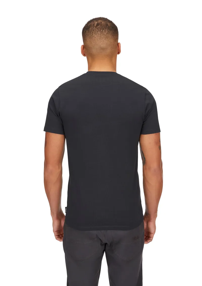 Rab Mens Basecamp Logo Tee - Beluga-4