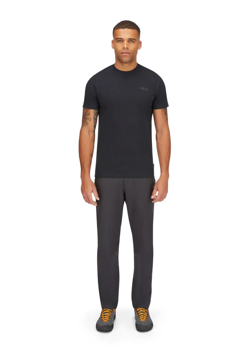 Rab Mens Basecamp Logo Tee - Beluga-5