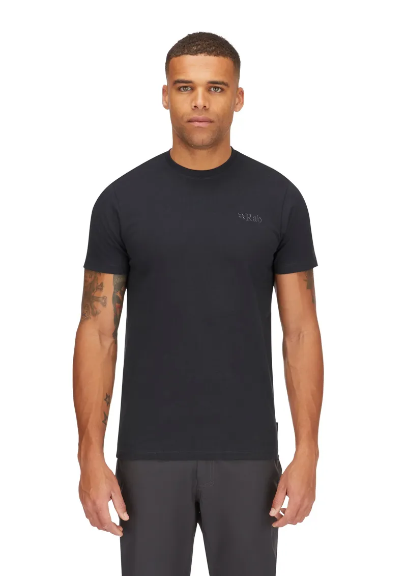 Rab Mens Basecamp Logo Tee - Beluga-2