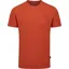 Rab Mens Basecamp Logo Tee - Red Clay