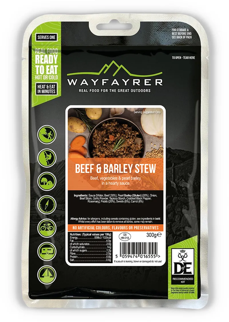 Wayfayrer Beef and Barley Stew