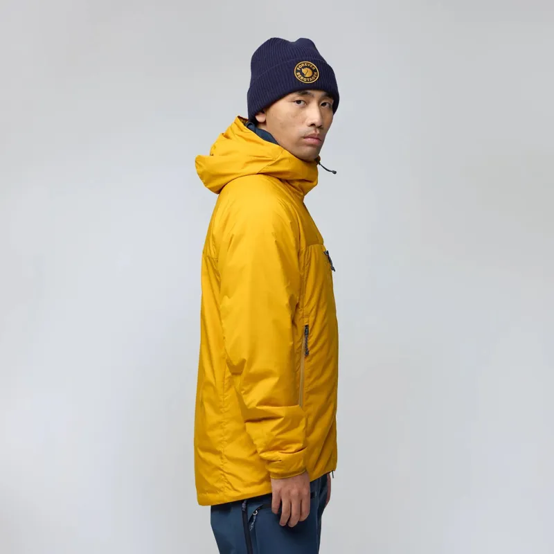 Fjallraven Mens Bergtagen 60 Insulation Jacket - Mountain Blue-Mustard Yellow-2
