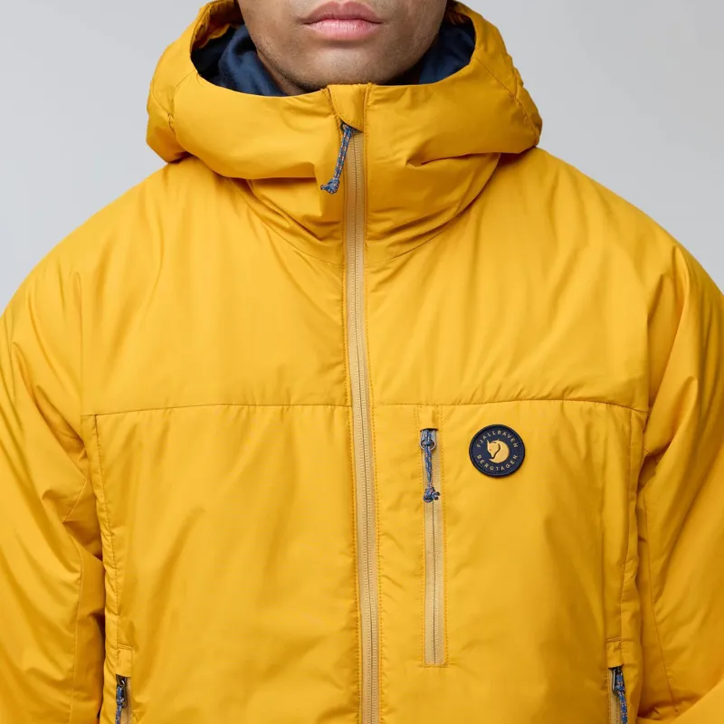 Fjallraven Mens Bergtagen 60 Insulation Jacket - Mountain Blue-Mustard Yellow-6