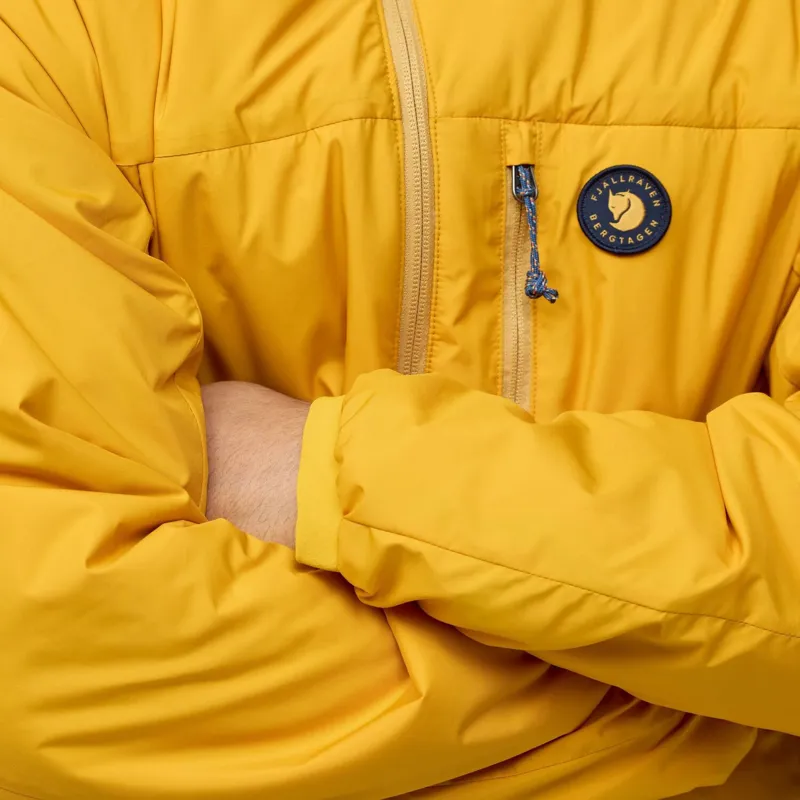 Fjallraven Mens Bergtagen 60 Insulation Jacket - Mountain Blue-Mustard Yellow-7