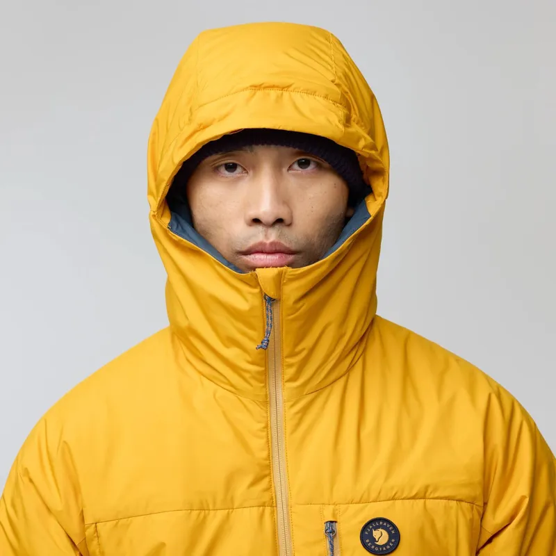 Fjallraven Mens Bergtagen 60 Insulation Jacket - Mountain Blue-Mustard Yellow-4