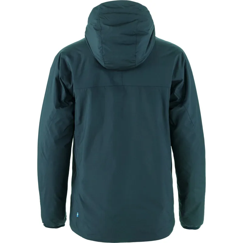 Fjallraven Mens Bergtagen 60 Insulation Jacket - Mountain Blue-Mustard Yellow-1