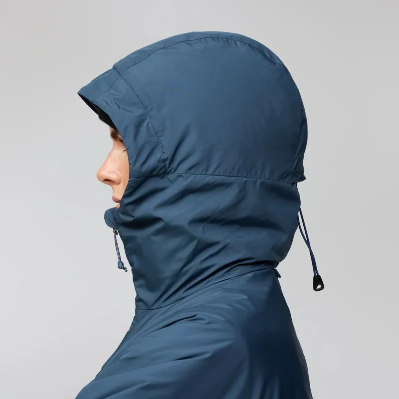 Fjallraven Womens Bergtagen 60 Insulation Jacket - Mountain Blue-Mustard Yellow-7