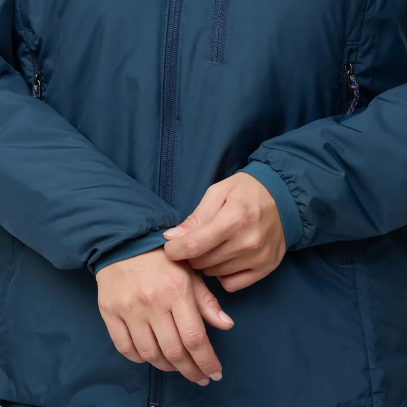 Fjallraven Womens Bergtagen 60 Insulation Jacket - Mountain Blue-Mustard Yellow-8