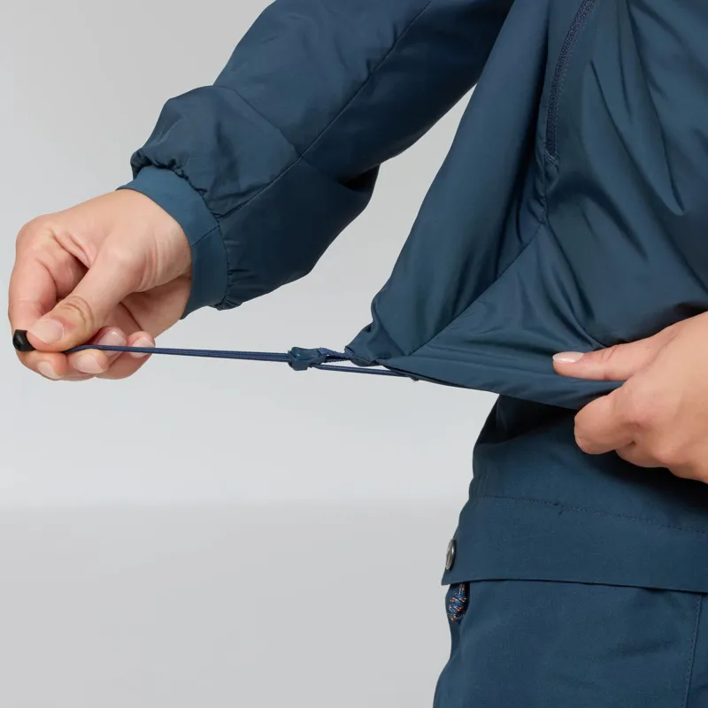 Fjallraven Womens Bergtagen 60 Insulation Jacket - Mountain Blue-Mustard Yellow-10