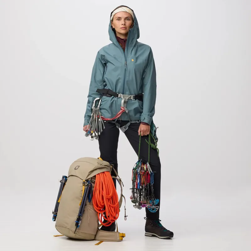 Fjallraven Womens Bergtagen GTX Lite Jacket - Nimbus Blue-3