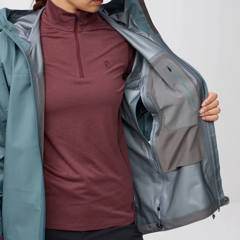 Fjallraven Womens Bergtagen GTX Lite Jacket - Nimbus Blue-9