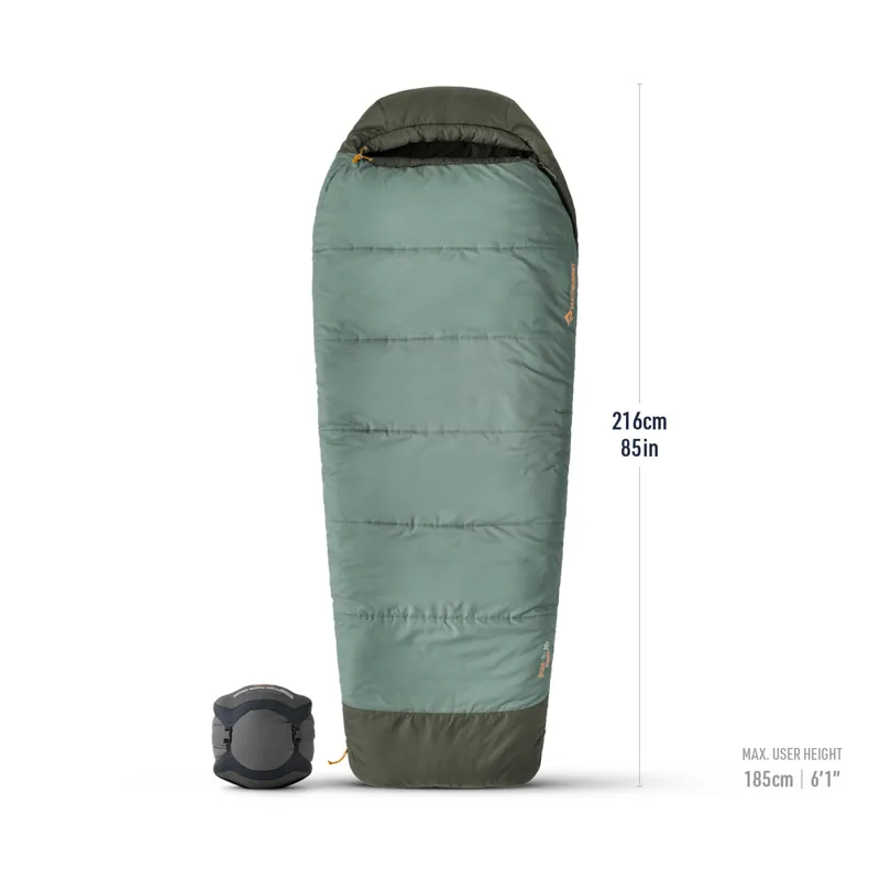 Sea To Summit Boab -1C Synthetic Sleeping Bag - Regular-Wide -1