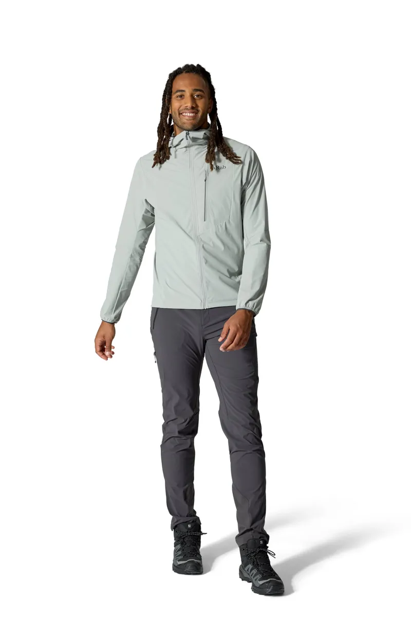 Rab Mens Borealis Alpine Hoody - Light Zinc-3