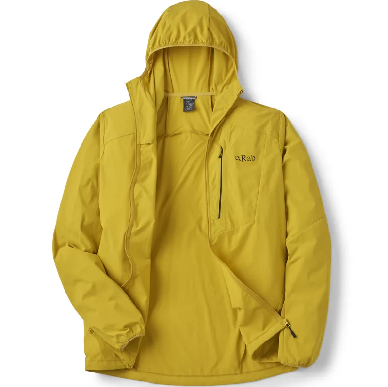 Rab Mens Borealis Hoody - Dark Pollen-1