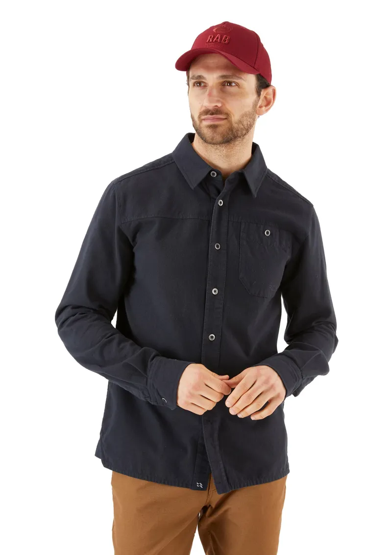Rab Mens Boundary Shirt - Ebony -4
