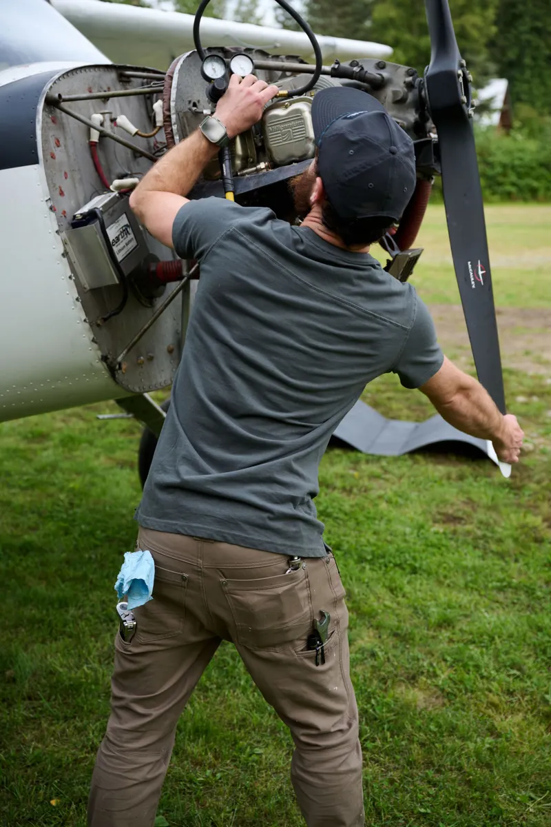 Kuhl Mens Bravado Tee - Carbon-3