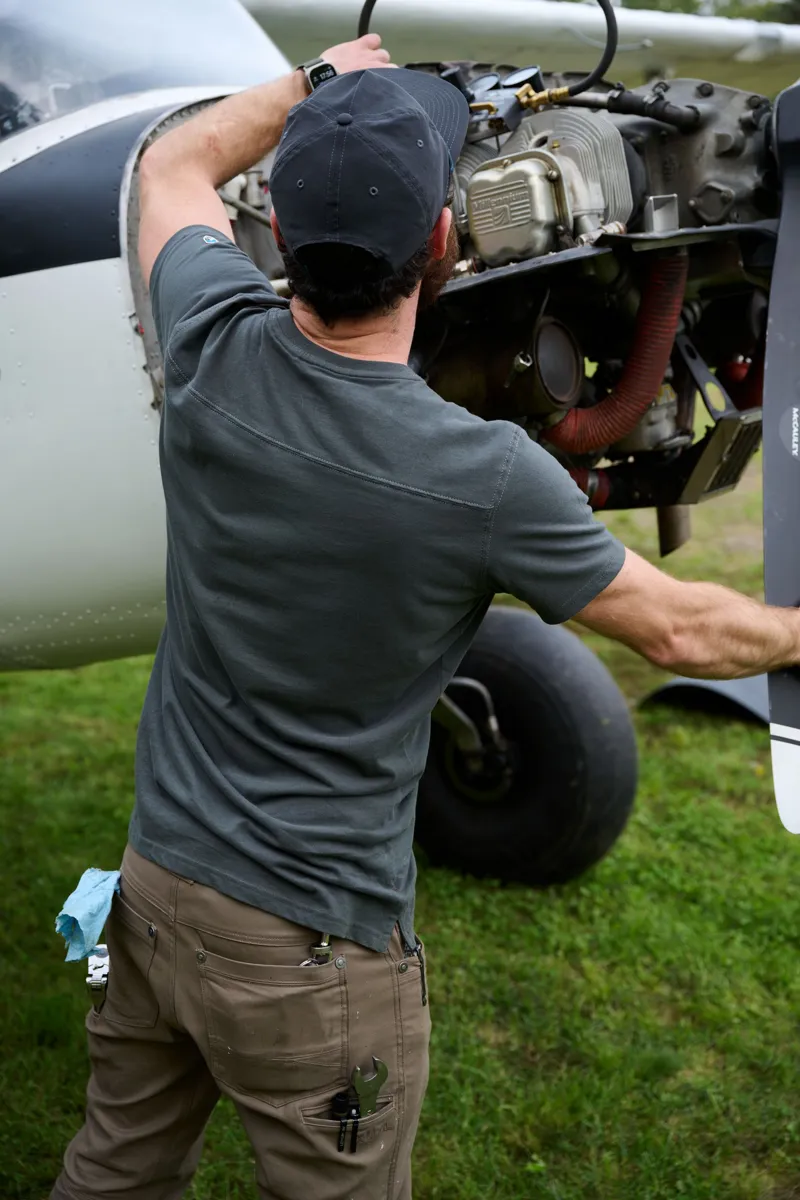 Kuhl Mens Bravado Tee - Carbon-6