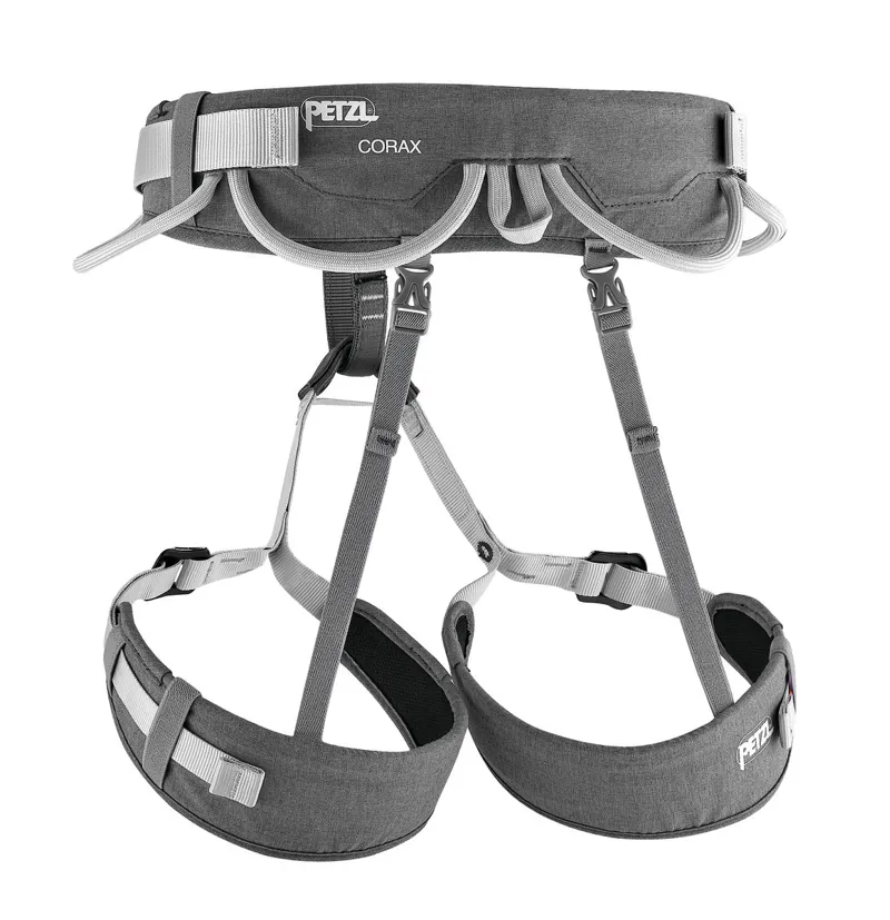 Petzl Corax Climbing Harness - Gray-1