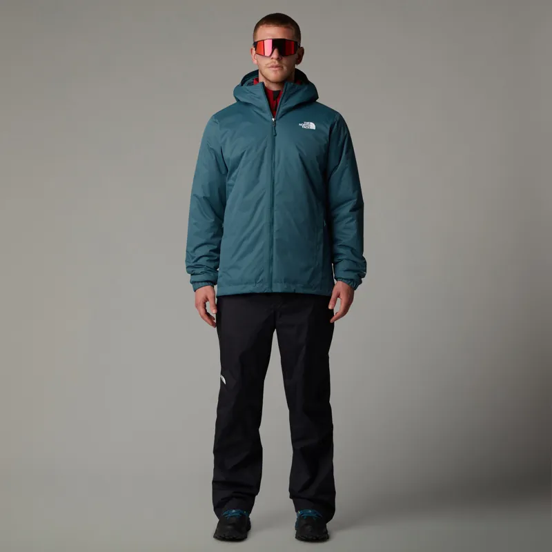 The North Face Mens Quest Insulated Jacket - Mallard Blue Dark Heather-5