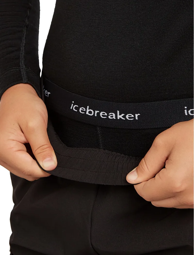 Icebreaker Kids 200 Oasis Leggings - Black-7