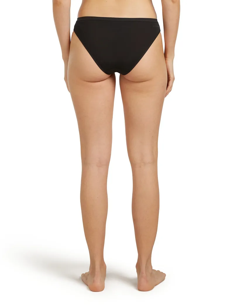 Icebreaker Womens Siren Bikini - Black-2
