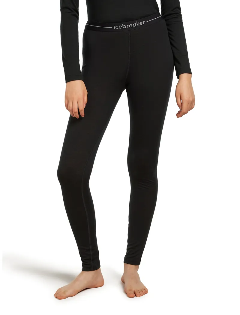 Icebreaker Womens 200 Oasis Leggings - Black-2
