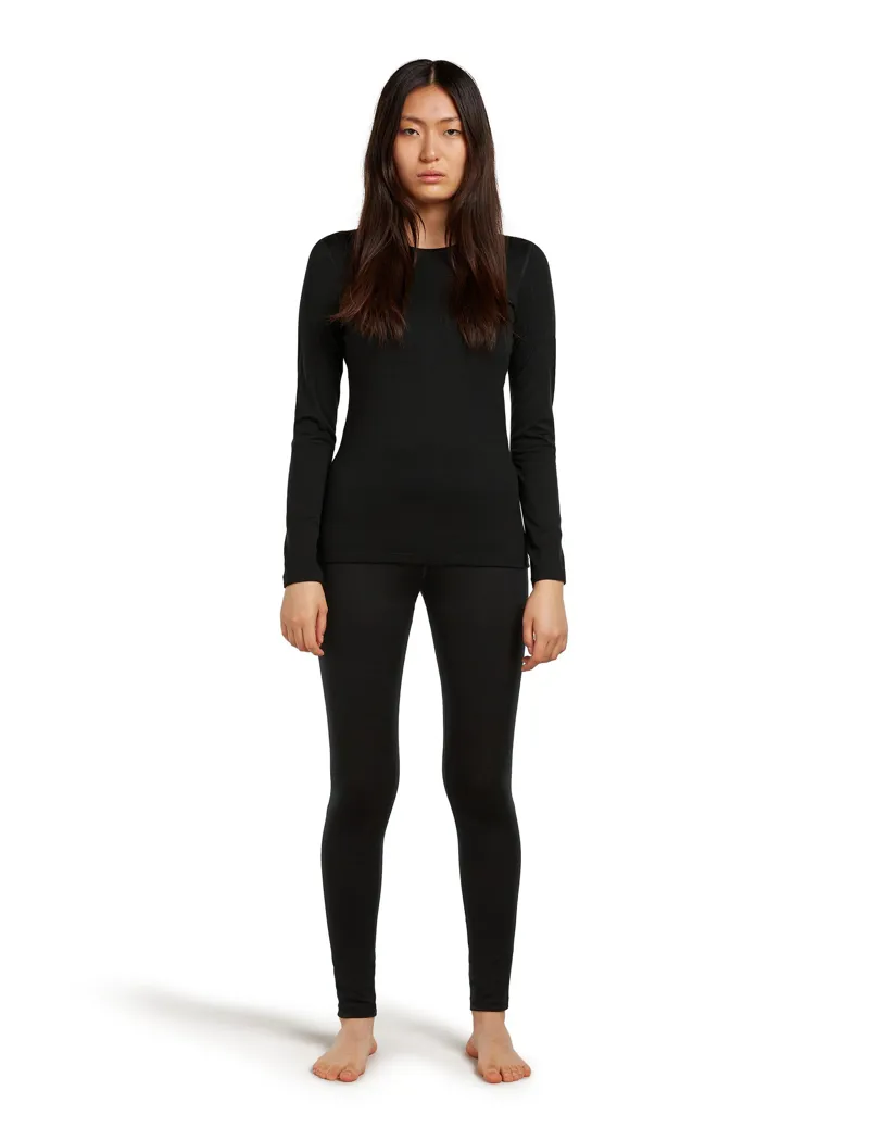 Icebreaker Womens 200 Oasis Leggings - Black-4