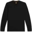 Icebreaker Mens 200 Oasis Long Sleeved Crew Tee - Black