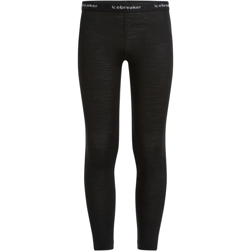 Icebreaker Kids 200 Oasis Leggings - Black