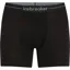Icebreaker Mens Anatomica Boxers - Black