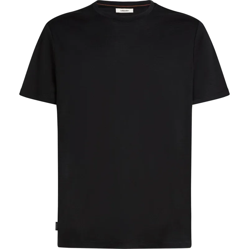Icebreaker Mens Merino 150 Tech Lite III Short Sleeved Tee - Black