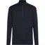 Icebreaker Mens 200 Oasis Long Sleeved Half Zip Tee - Midnight Navy