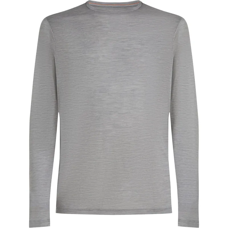 Icebreaker Mens Merino 125 Cool-Lite Sphere III Long Sleeved Tee - Metro Heather