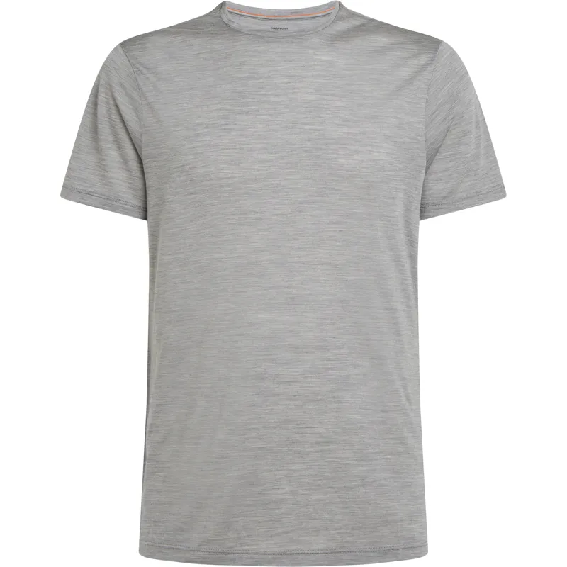 Icebreaker Mens Merino 125 Cool-Lite Sphere III Short Sleeved Tee - Metro Heather