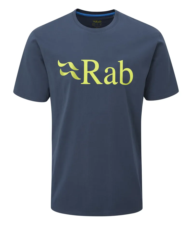 Rab Mens Stance Logo Tee - Deep Ink 