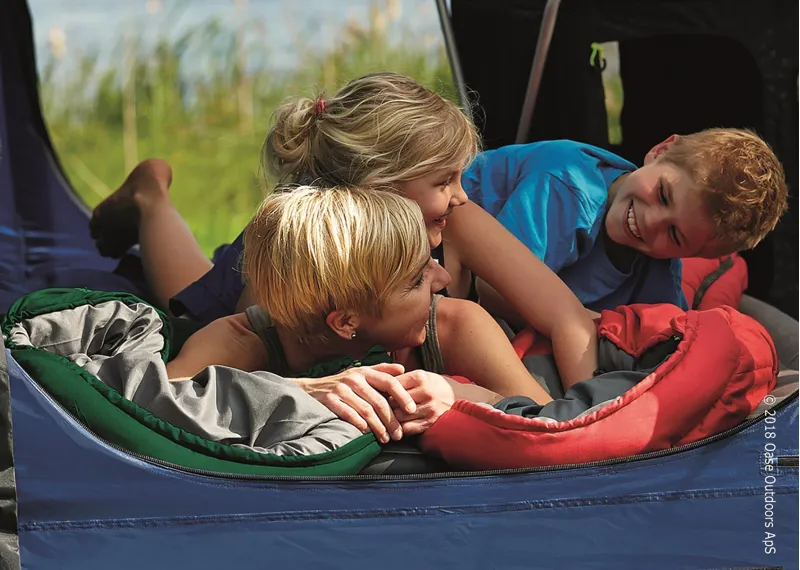 Outwell Campion Junior Sleeping Bag - Green-5