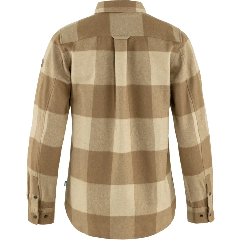 Fjallraven Womens Canada Shirt - Buckwheat Brown-Light Beige-1
