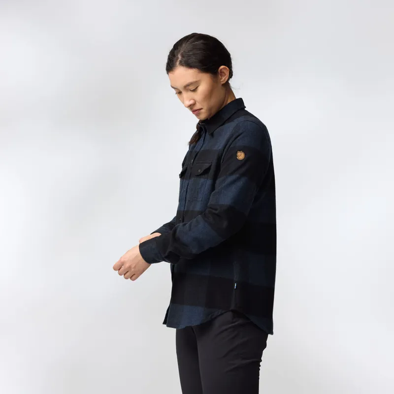 Fjallraven Womens Canada Shirt - Buckwheat Brown-Light Beige-7