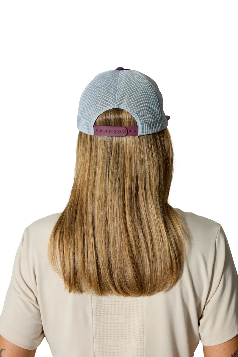 Rab Cirque Print Cap - Mulberry-Pewter-2