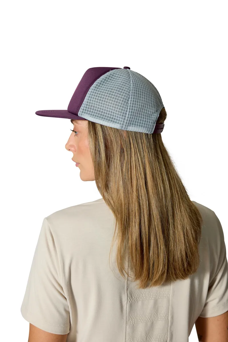 Rab Cirque Print Cap - Mulberry-Pewter-3