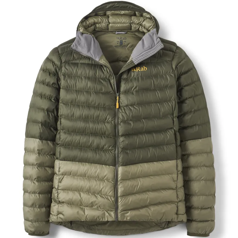 Rab Mens Cirrus Alpine Jacket - Army-Light Khaki