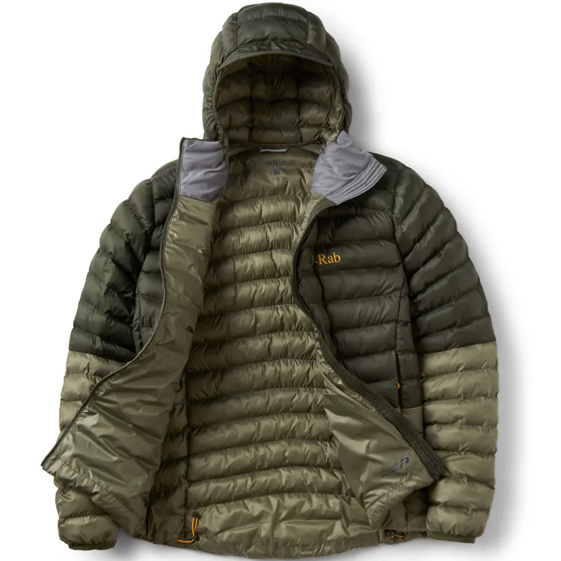 Rab Mens Cirrus Alpine Jacket - Army-Light Khaki-2