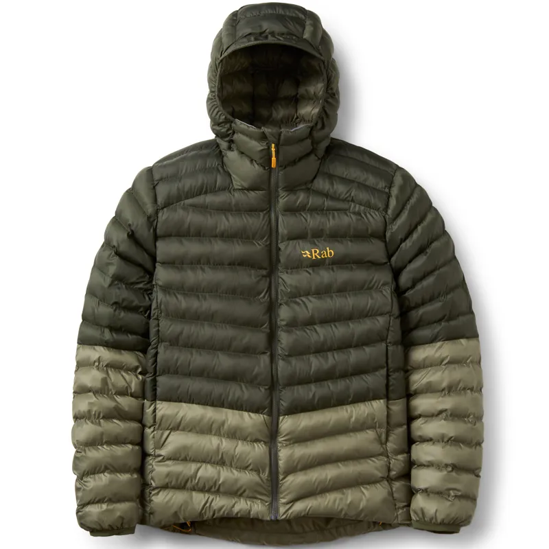 Rab Mens Cirrus Alpine Jacket - Army-Light Khaki-1