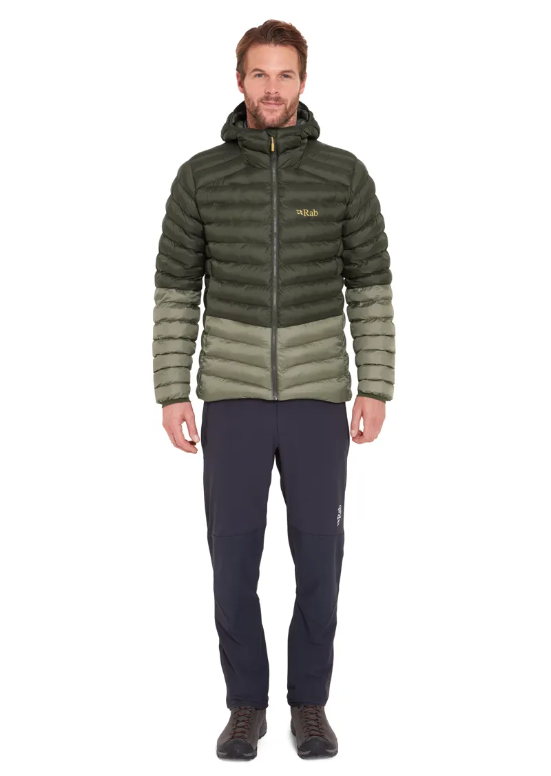 Rab Mens Cirrus Alpine Jacket - Army-Light Khaki-6