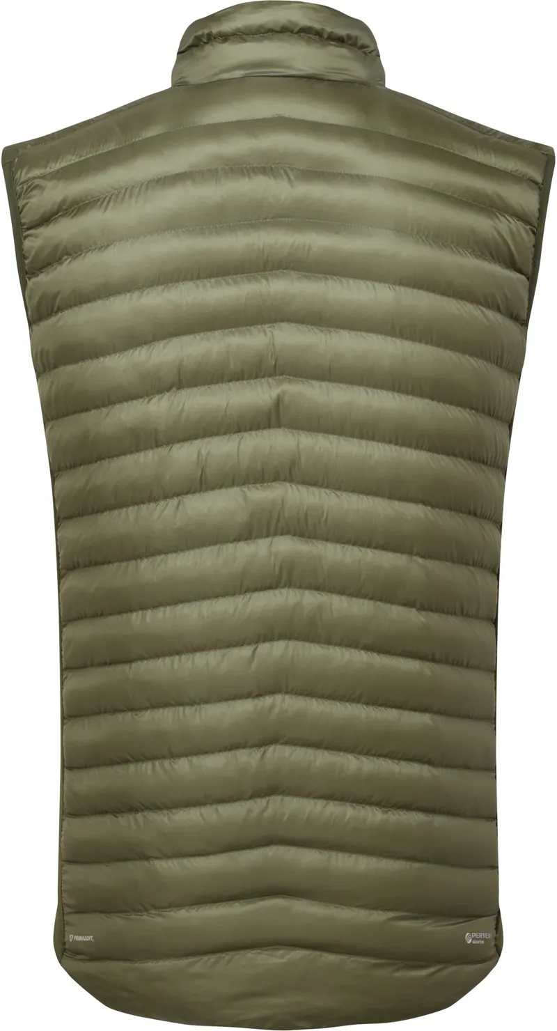 Rab Mens Cirrus Flex Vest - Light Khaki-Army-1