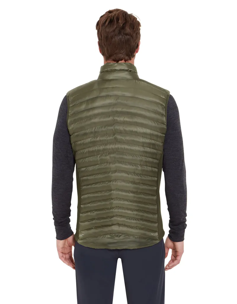 Rab Mens Cirrus Flex Vest - Light Khaki-Army-5