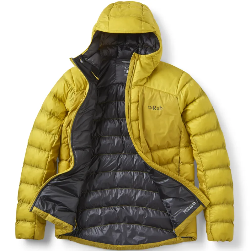 Rab Mens Cirrus Ultra Hoody - Dark Pollen-1