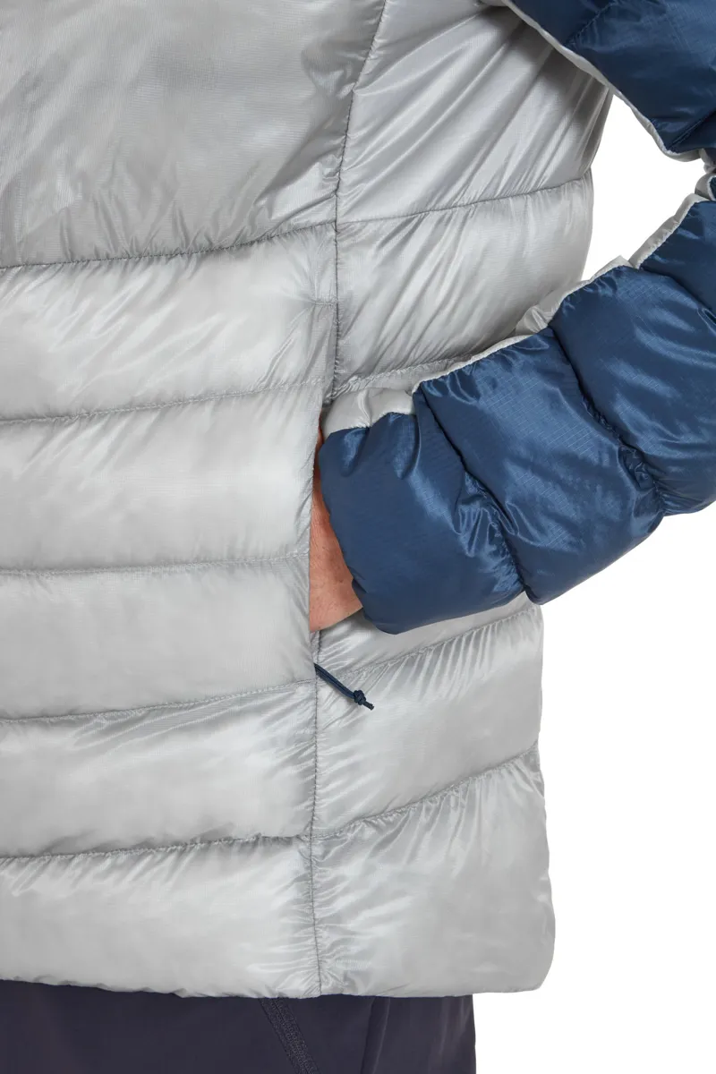 Rab Mens Cirrus Ultra Hoody - Tempest Blue-Light Zinc-7